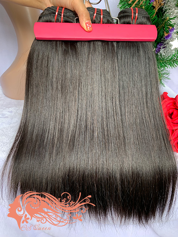 Csqueen Mink hair Straight hair 100%Human Hair Extensions - Click Image to Close